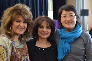 Three women, 2015