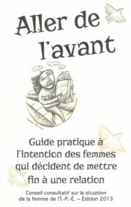 Cover of the publication Aller de l'avant (English: Moving On)