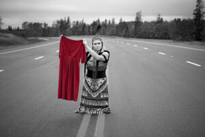 “Honouring Missing and Murdered
Indigenous Women and Girls”: photo
by Patricia Bourque