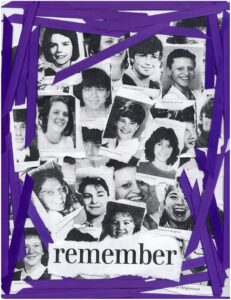"Remember," collage by Sandy Kowalik