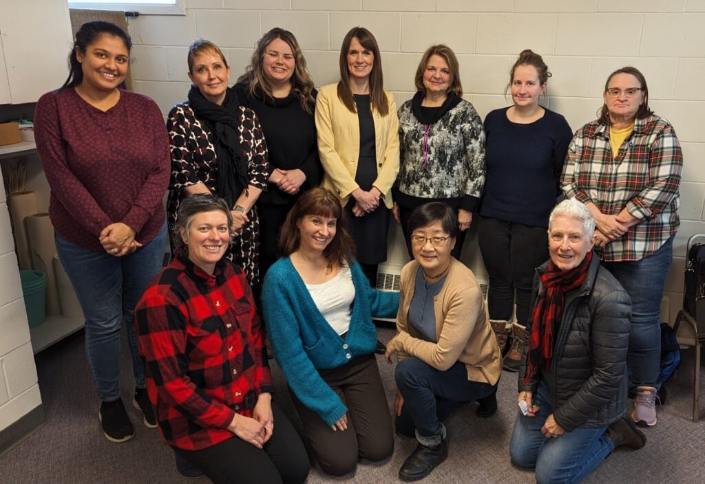 Council Members meet with Minister Jameson and Michelle Harris-Genge in 2021